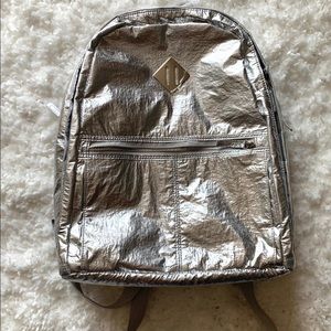Silver foil backpack